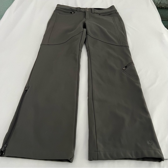 Athleta Calaveras Snow Pants | Charcoal Gray | Women’s Size 6 - Picture 13 of 14